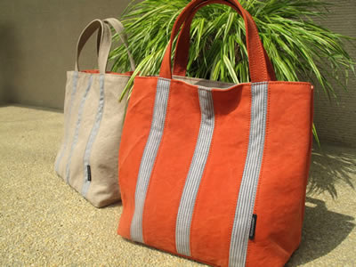 須田帆布のバッグ展