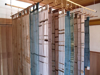 古い蚊帳に魅せられて