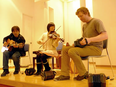 Mareka&Junji with Cormac Begley LIVE in SPACE結