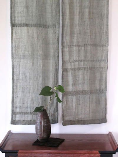 古い蚊帳に魅せられて 展