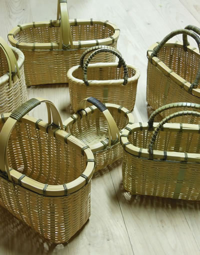 桐山浩実 竹籠展