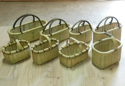 桐山浩実 竹籠展