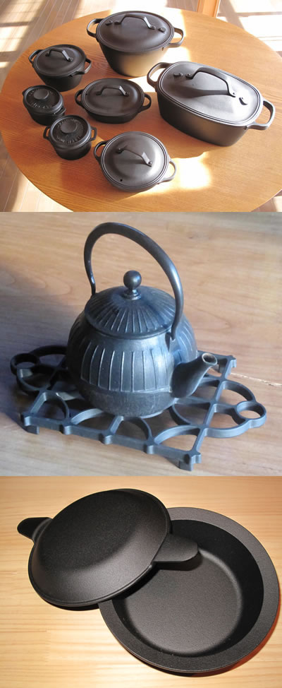 廣瀬愼と及源鋳造 進化する南部鉄器展