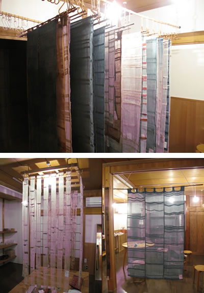 古い蚊帳に魅せられて展