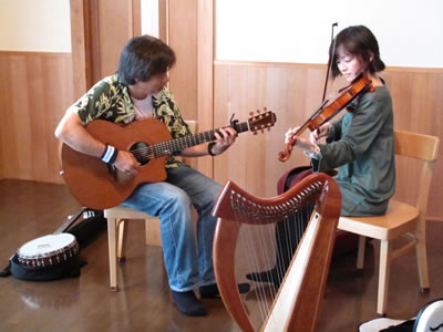 内藤希花&城田純二 アイリッシュの調べ LIVE in SPACE結